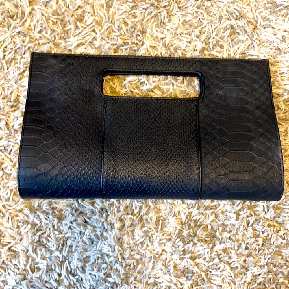 Leather clutch